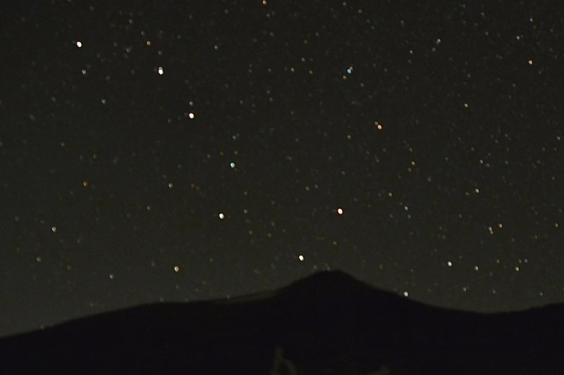 The "Big Dipper" over Siyeh Peak (Aug'20)