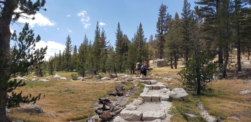 Headed into Vogelsang via Rafferty Creek.