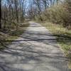 The Riverway paved path.