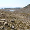 Approaching Faxon Lake (it was a very dry year). (09-18-2012)