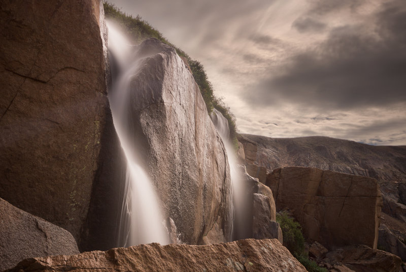 Trio Falls at Lion Lakes