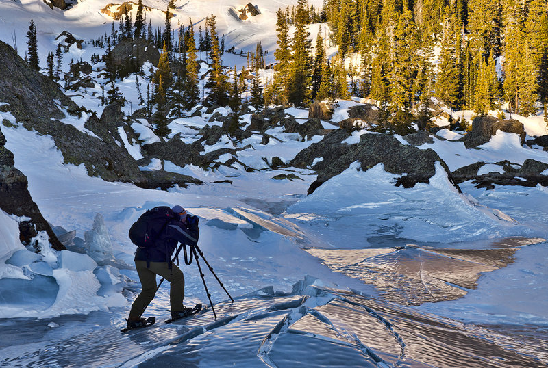 Lake Haiyaha winter