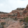 hoodoo as seen from ruins.