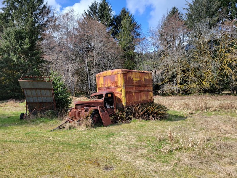 Old truck at Kestner Homestead