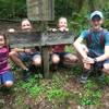 Family day in the Great Smoky Mountains. 7.5 mile afternoon hike.