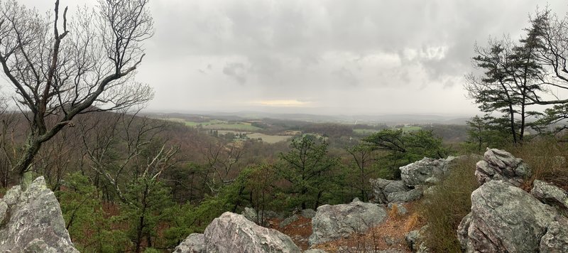 View from White Rocks.