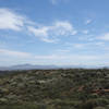 View northeast from the Clews Ranch Rim trail towards Black Mountain.