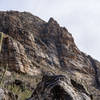 Cacti and cliffs along Bear Canyon