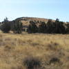 Saddle along trail just below final uphill section to Sutton Mountain summit (11-14-2017)