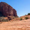 A cairn below Bell Rock.