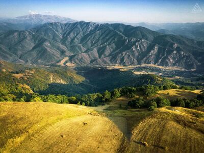 View to Aghstev river valley