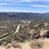 view of Rio Grande from near White Rock Overlook.