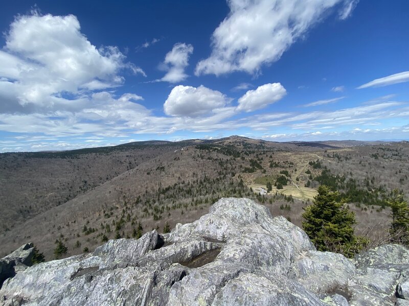 View at the top of Big Pinnacle.