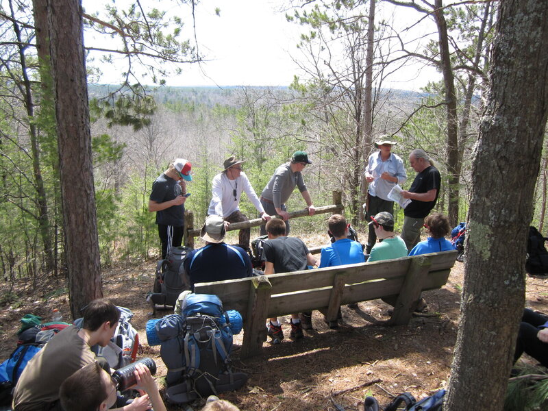 Highest point on trail