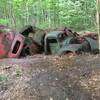 Remains of a lumber camp