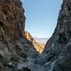 Glimpses of Death Valley from Willow Canyon