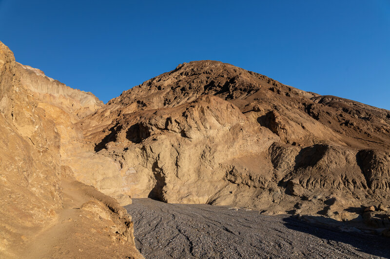 The last dryfall as Gower Gulch reaches Death Valley