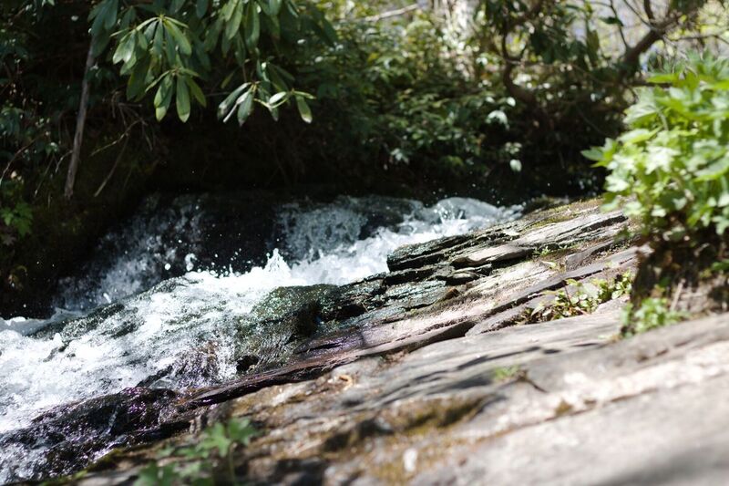 Waterfall from near top