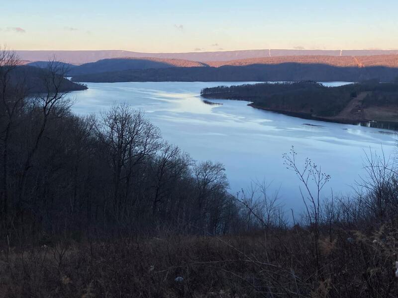 View over Raystown Lake from the Terrace Mtn. Trail