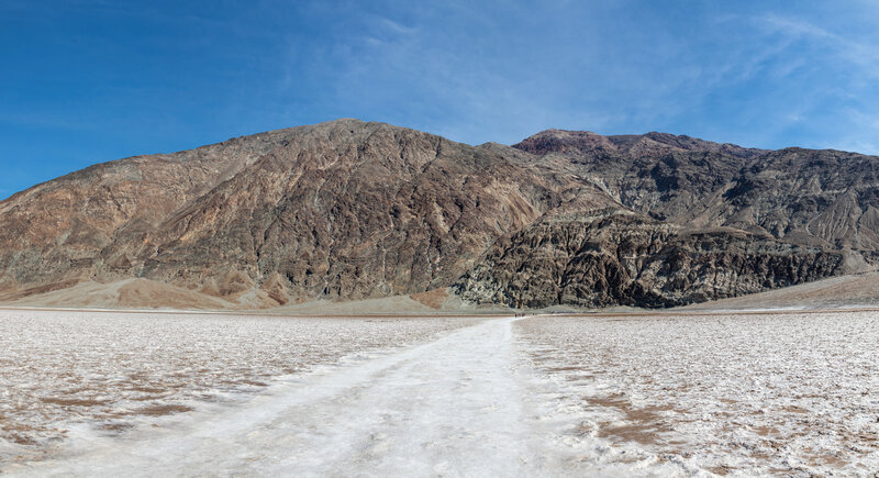 Amargosa Range east of Badwater