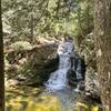 Upper waterfall on Cascade Path.