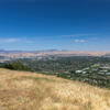 Pleasanton and Livermore from Ridgeline Trail.