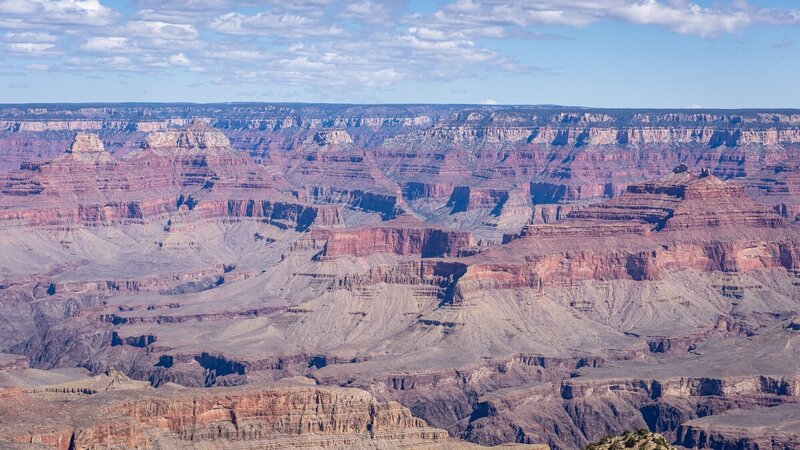 Grandview Point over the Grand Canyon.