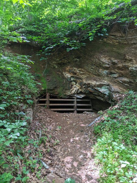 Historic mine entrance