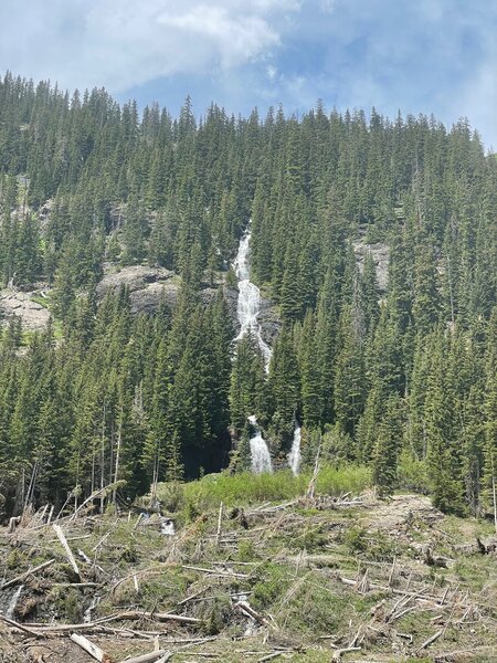 Waterfalls on Bridal Veil Trail.
