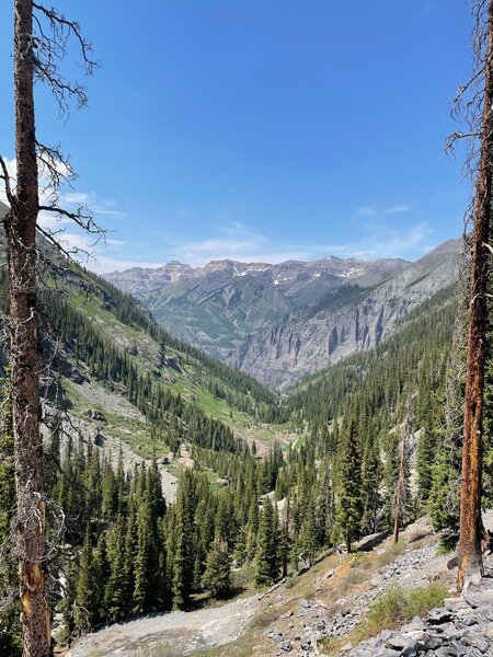 View of Telluride Valley