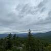 Vew from a spot just below the summit marker on the Red Trail.