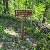 Sign at Rainbow Trail and Goodwin Lakes Trail Junction, the milage is actually 3.5 miles from here.