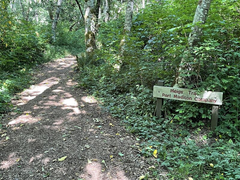 Entrance to the trail.