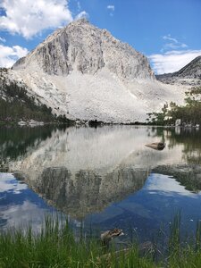 Mt Huntington from Hilton Lakes.