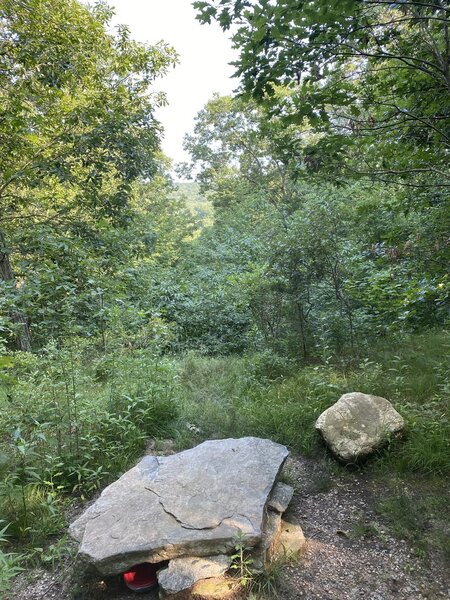 Summit view overlook.