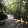 Foot bridge over the Oyster River