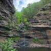 Cedar Falls at the termination of Cedar Falls Trail.