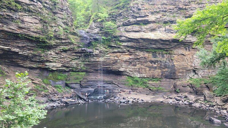 Cooling off in Cedar Falls