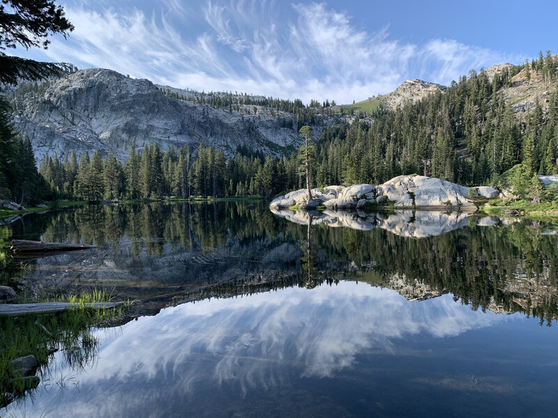 Bull Run Lake at sunrise