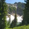 Little Blue Lake along Pilot Ridge Trail.