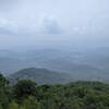 View from Mary's Rock on a hazy summer day.