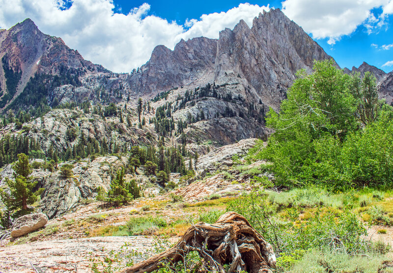 Rugged slopes of Buckeye Ridge from "The Roughs" on Buckeye Canyon Trail