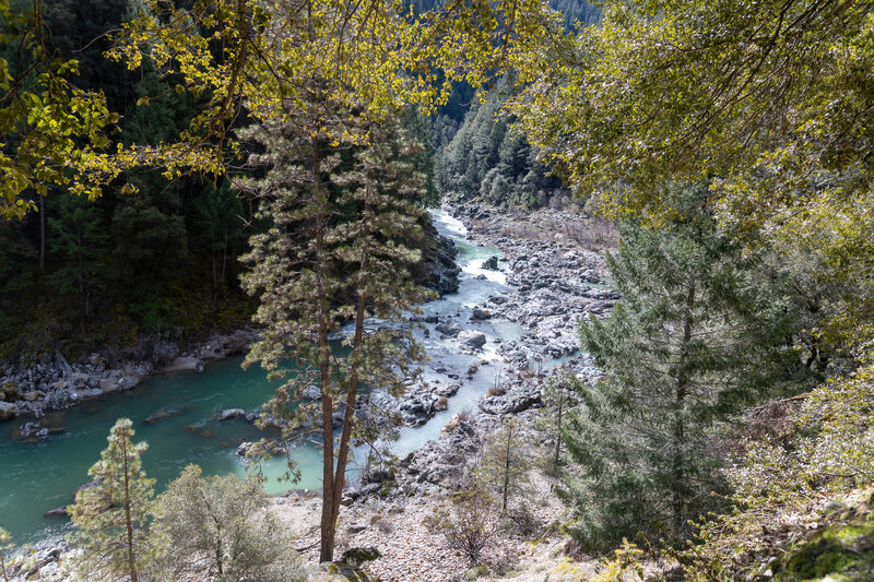 South Yuba River from the Humbug Creek Picnic Area