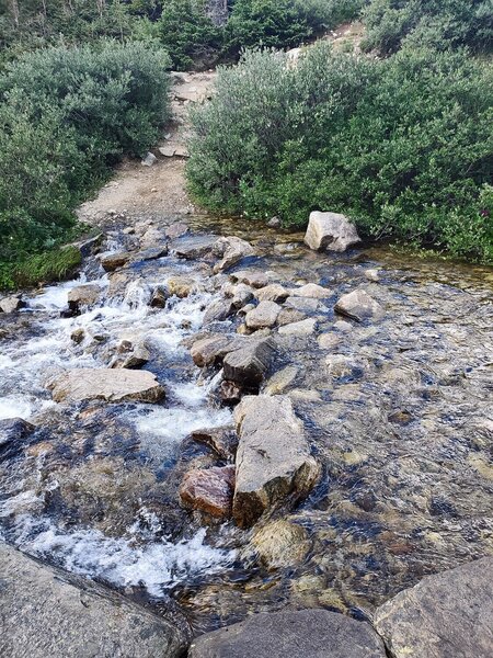 A few ford's across some creeks.