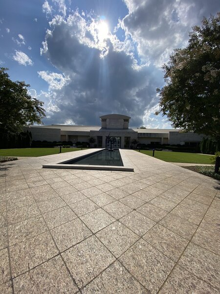 Entrance to the Jule Collins Smith Museum