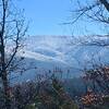 View East from Hannah Mountain Trail, Nov. 28, 2018.