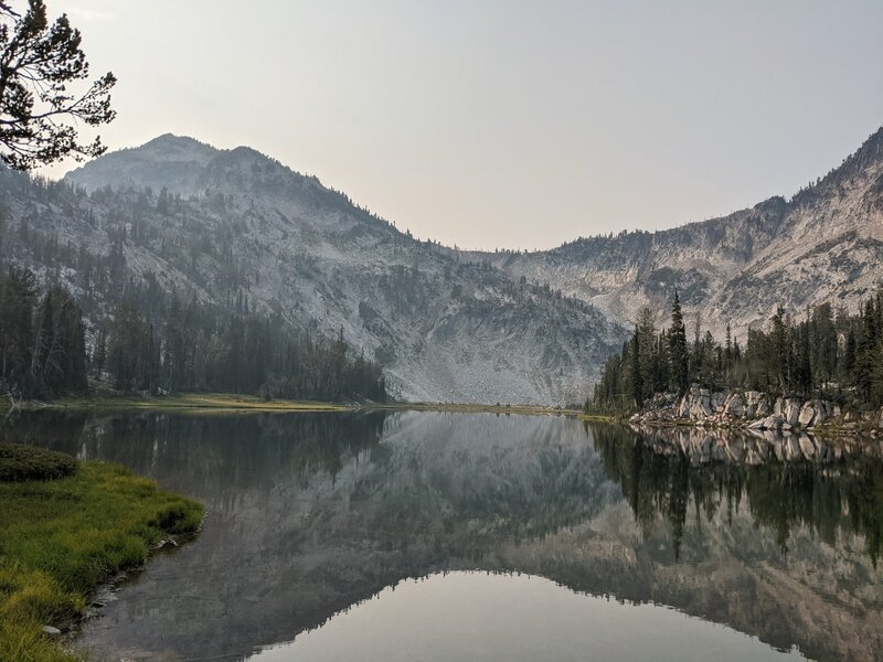 Tombstone Lake (Smoke from wildfires in California).