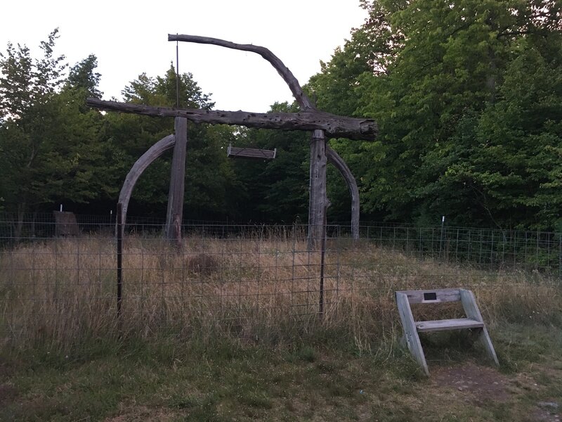 Gate on the trail.