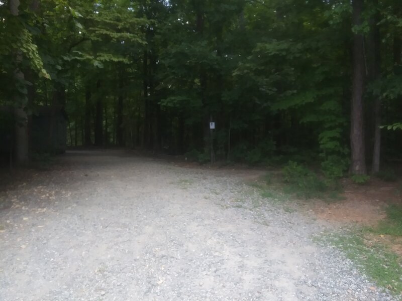 Trailhead for Blue and Red Trail.