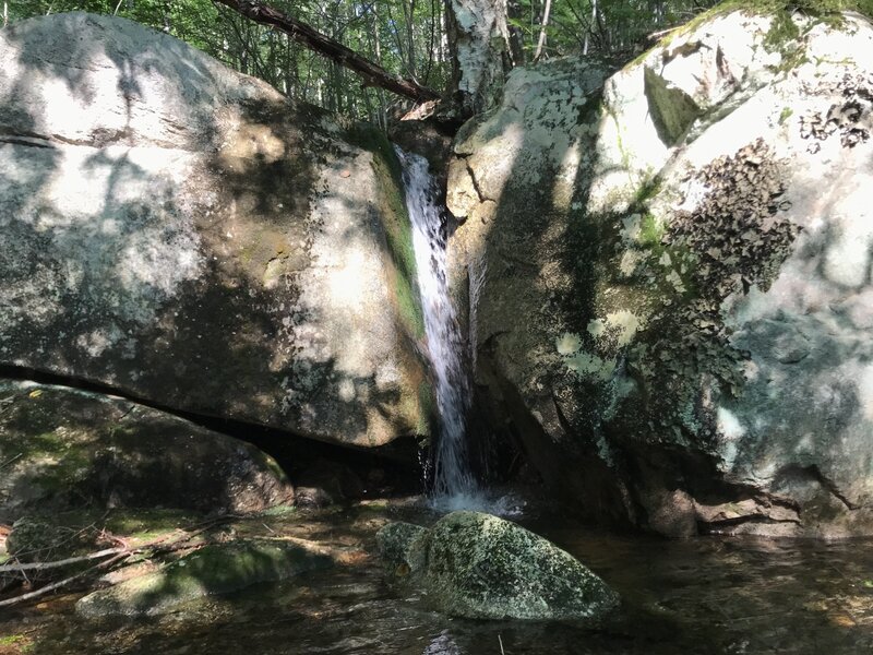 Split Rock Falls along unnamed brook.